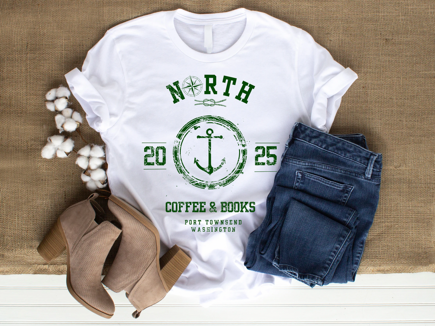 North & Anchor Tee