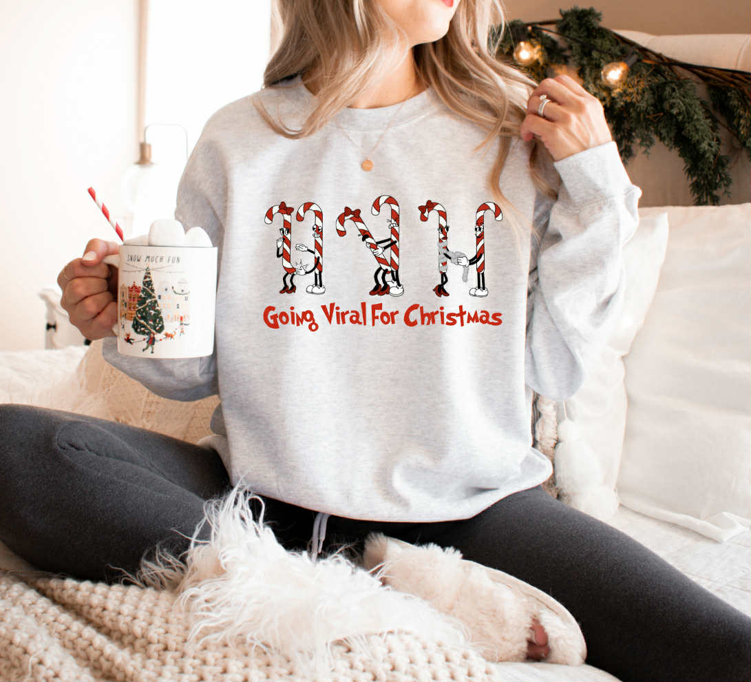 Naughty Candy Canes Sweatshirt
